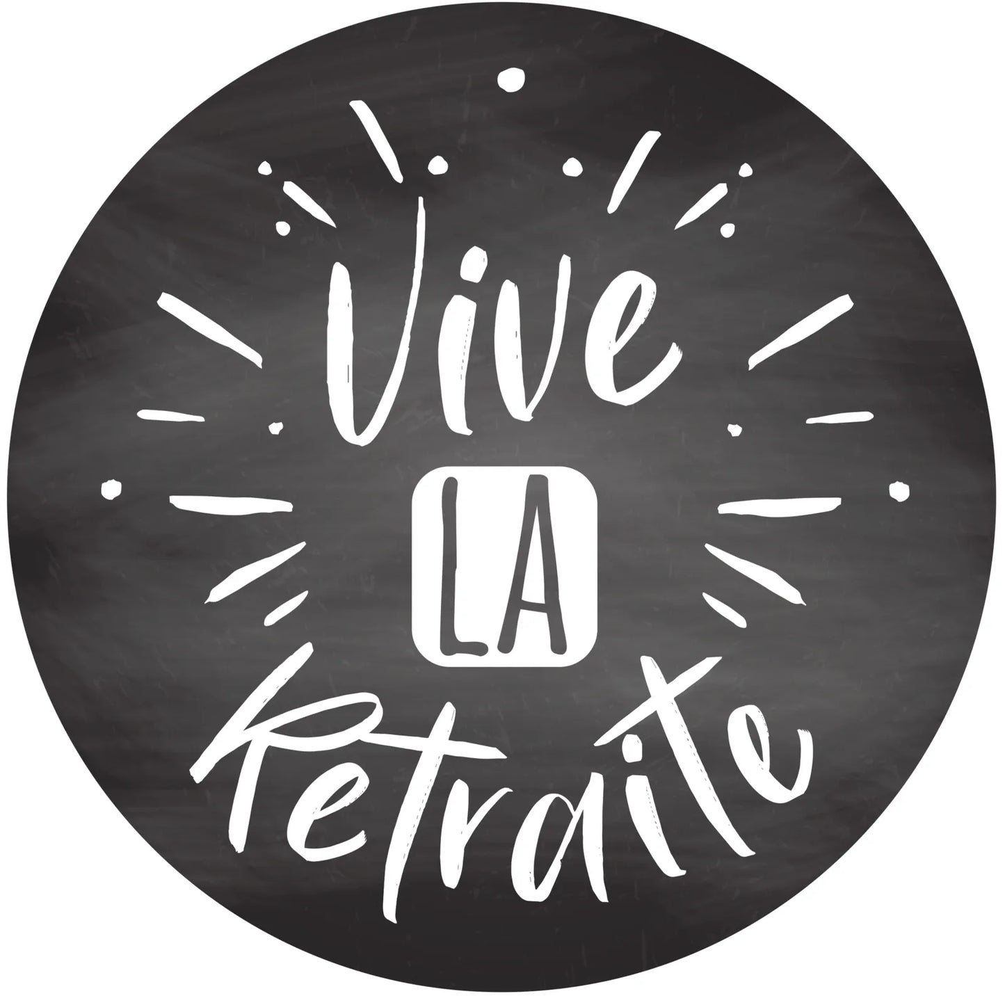 Bouchon Vinolok cristal - Manhattan/Vive la retraite