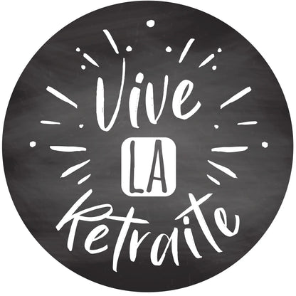 Bouchon Vinolok cristal - Manhattan/Vive la retraite