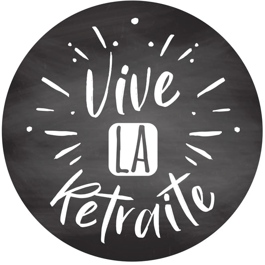 Bouchon Vinolok cristal - Manhattan/Vive la retraite