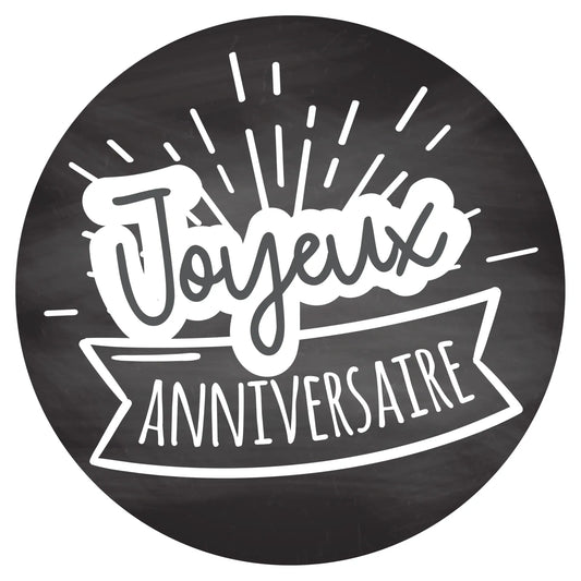 Bouchon Vinolok cristal - Manhattan/Joyeux Anniversaire