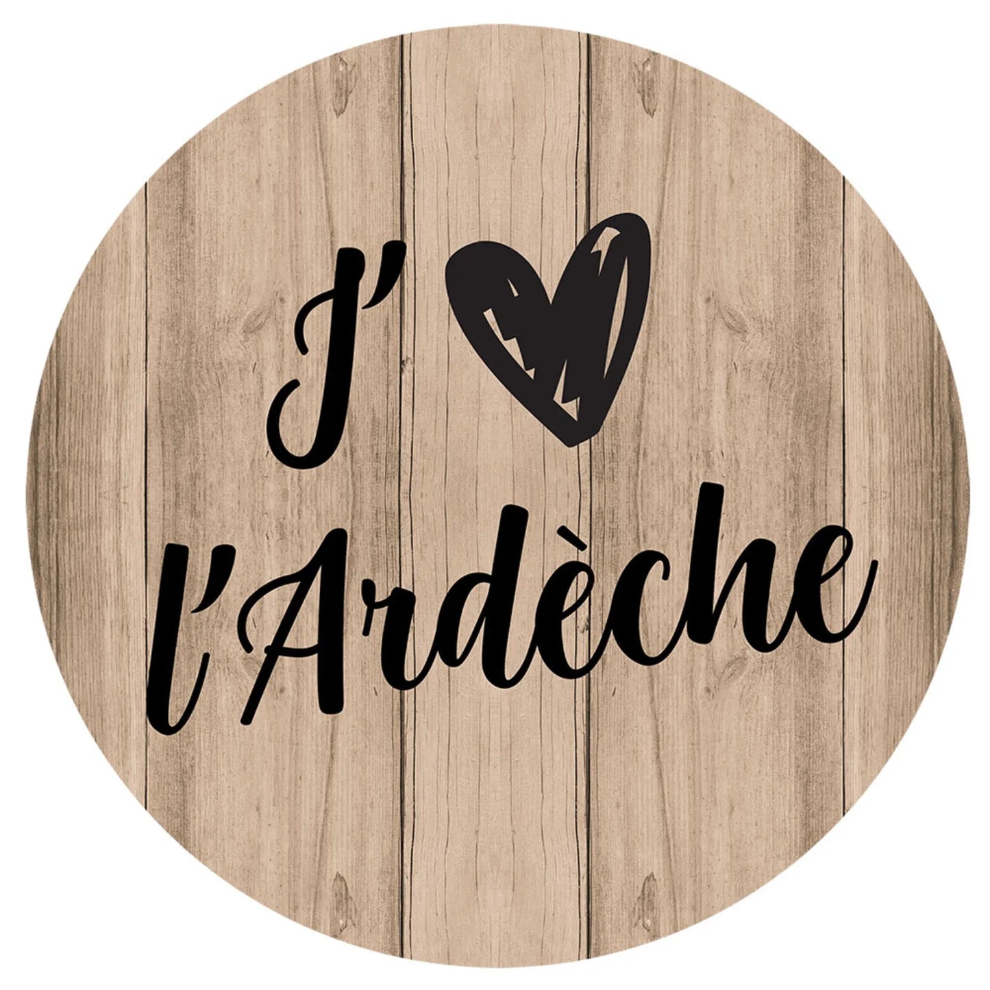 Bouchon Vinolok cristal - Bois/J aime l Ardéche