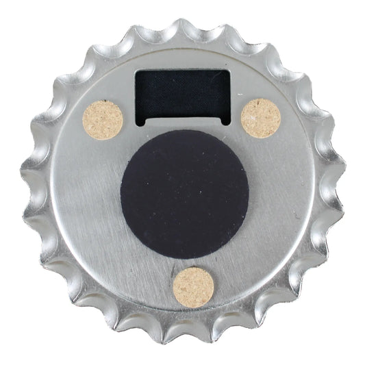 Marcus 3-in-1 Metal Bottle Opener - Let's do our rounds!