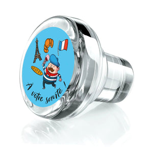 Vinolok crystal stopper - Cheers