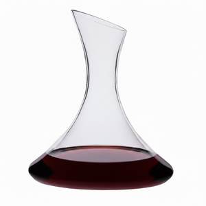 Gamay carafe with beveled spout and flat bottom, 1.4l