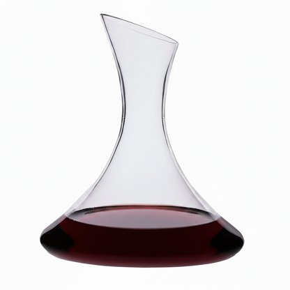 Gamay carafe with beveled spout and flat bottom, 1.4l