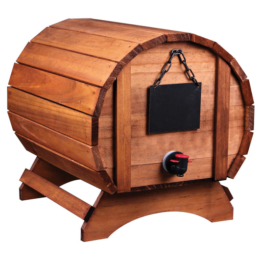 Mathieu BIB keg, light oak, 5/10L. PEFC certified wood. 70%