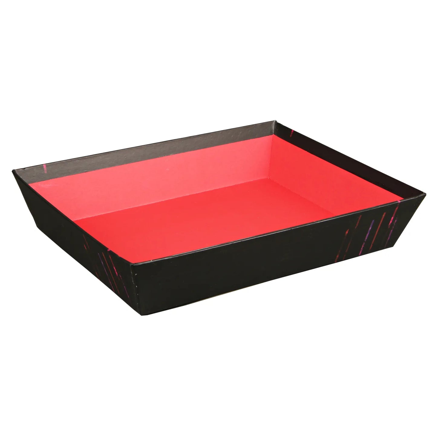 Los Angeles cardboard rectangular wastebasket, 36x27x7cm