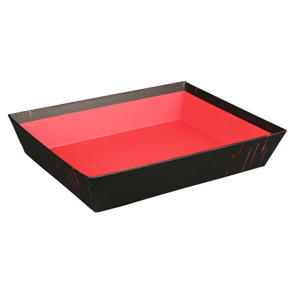 Los Angeles cardboard rectangular wastebasket, 36x27x7cm