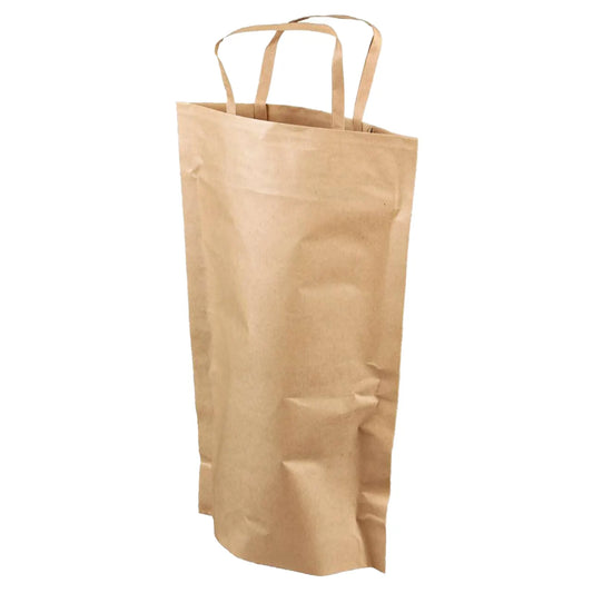 Sac Espérance papier kraft noir 1 bouteille