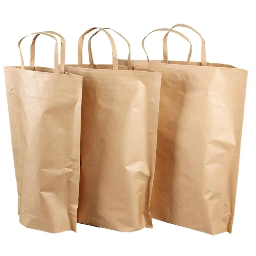 Hope Kraft Paper 3-Bottle Bag Brown