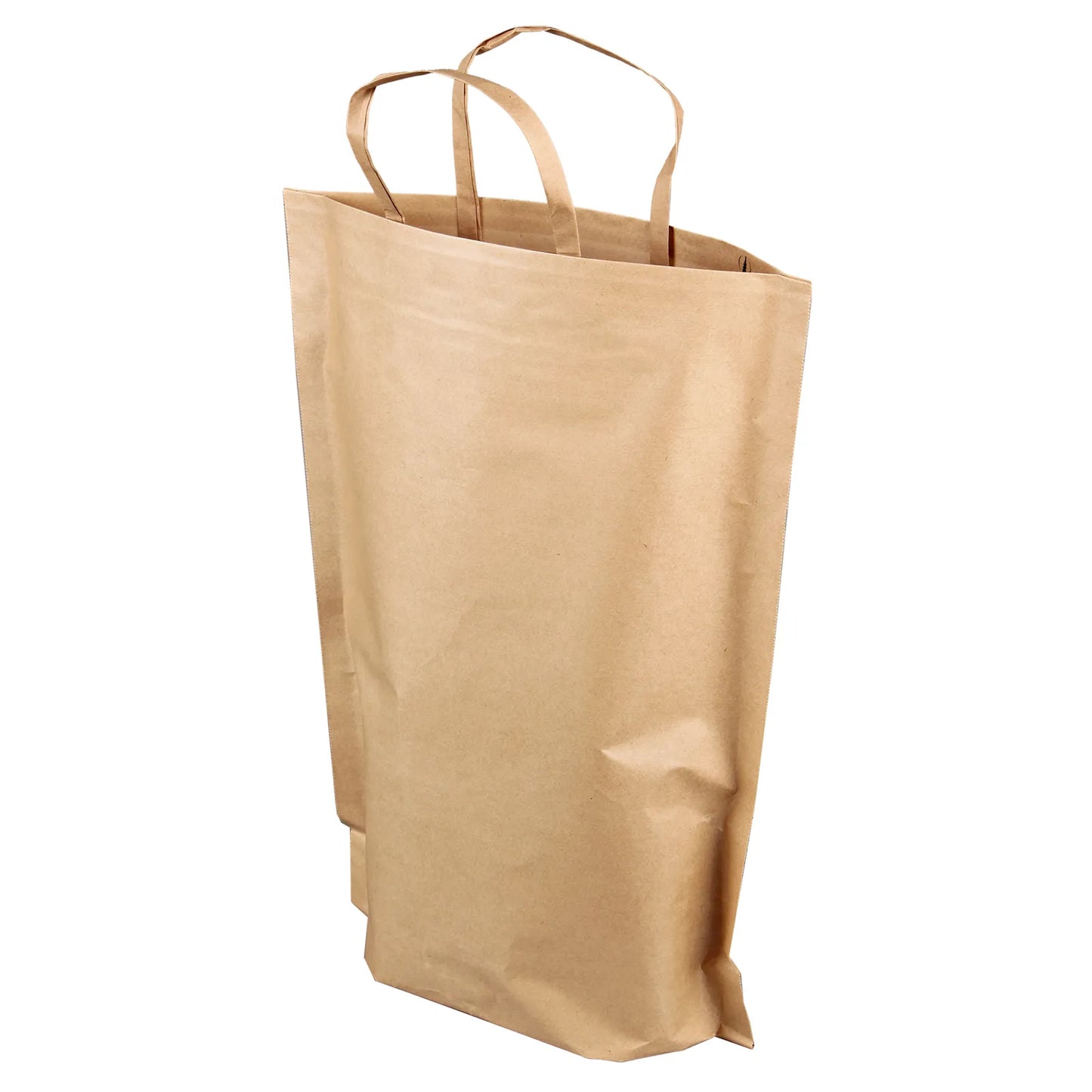 Kraft "Espérance" 2-bottle paper bag, brown
