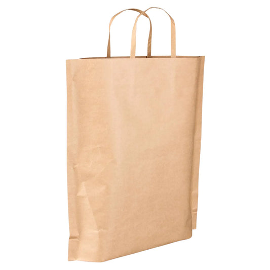 Sac Espérance papier kraft 3 bouteilles brun