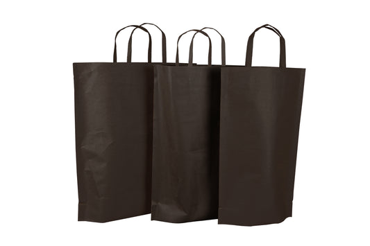 Sac Espérance papier kraft noir 3 bouteilles