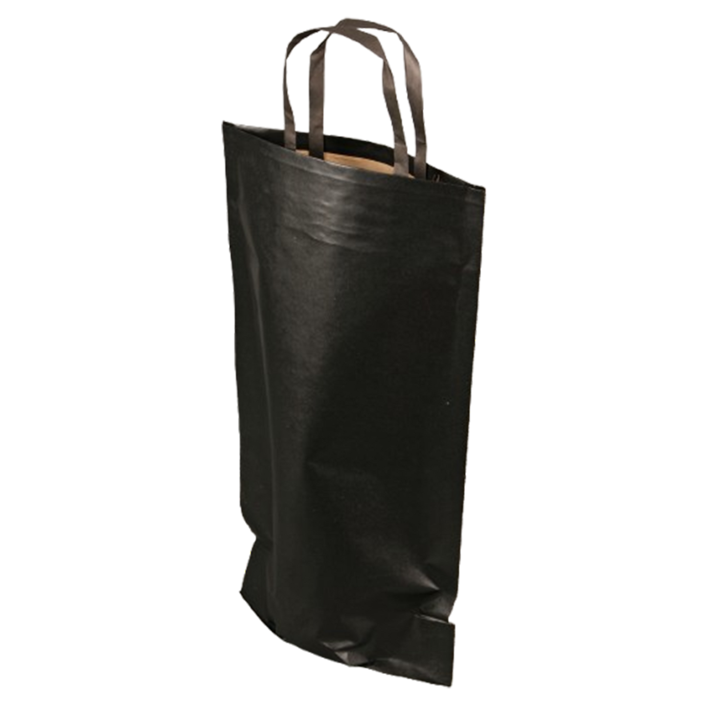 Hope bag, black kraft paper, 1 bottle
