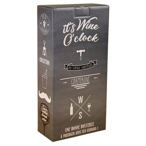 Etui Manhattan carton 2 bouteilles