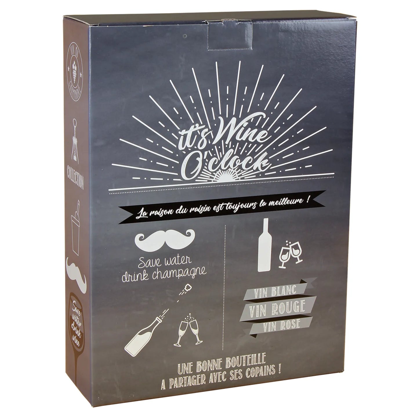 Etui Manhattan carton 3 bouteilles