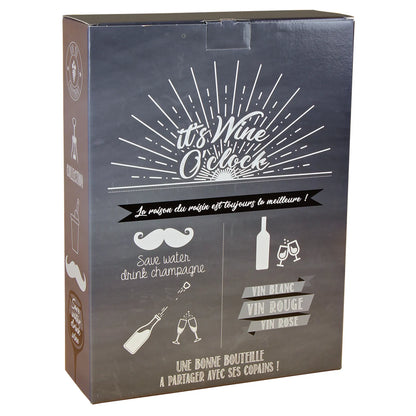 Etui Manhattan carton 3 bouteilles