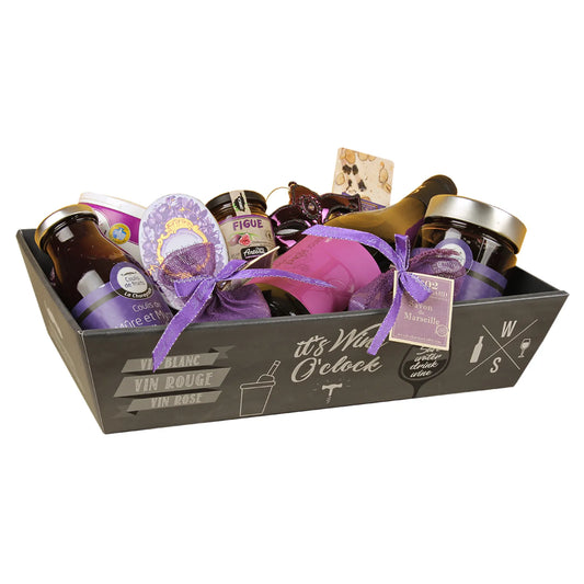 Corbeille Manhattan carton 34x21x8cm