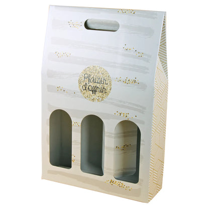 Valisette Helsinki carton 3 bouteilles