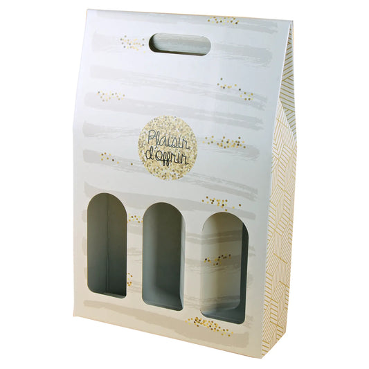 Valisette Helsinki carton 3 bouteilles