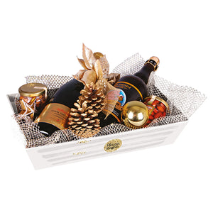 Helsinki rigid cardboard rectangular basket 33x20x7cm