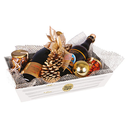 Helsinki rigid cardboard rectangular basket 33x20x7cm