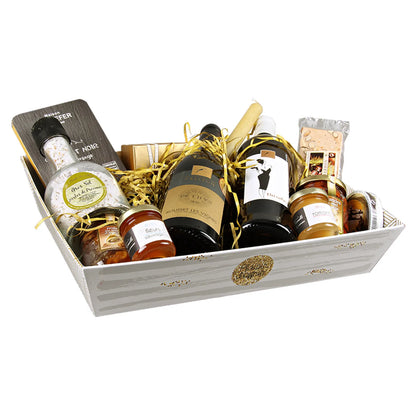Helsinki rectangular cardboard basket 36x27x7cm