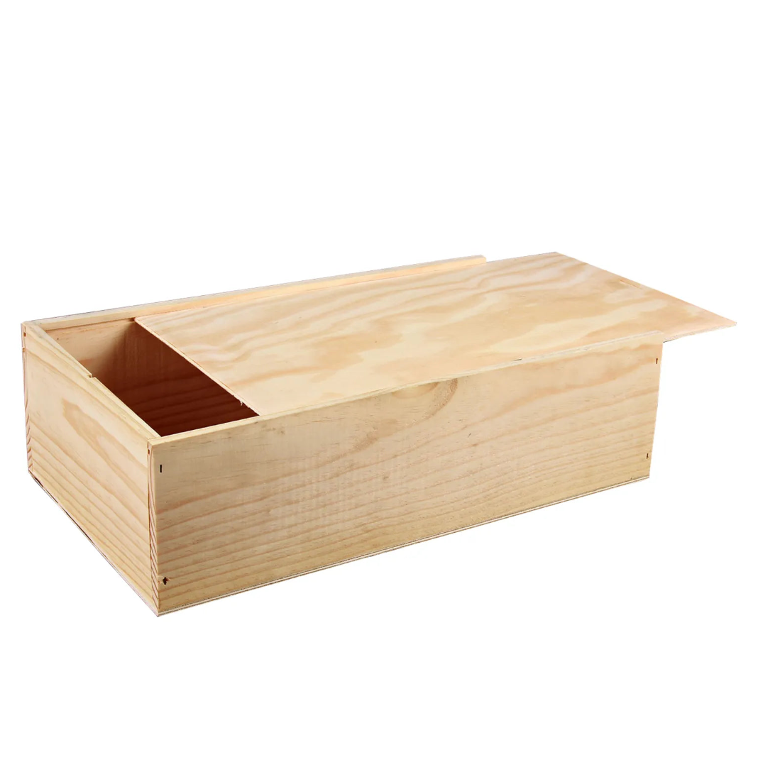 Caisse Tradition bois de pin double magnum