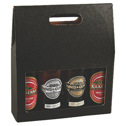 Valisette Buffalo carton kraft 4 bières 33cl (type long neck)
