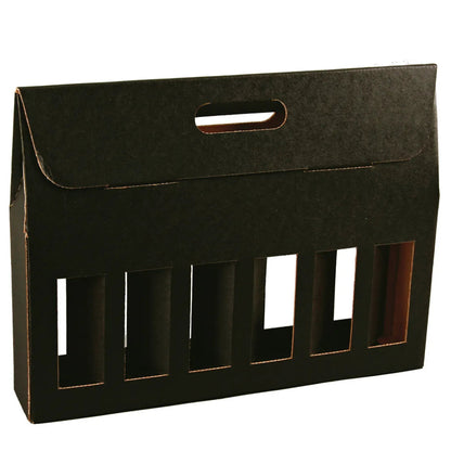 Valisette Buffalo carton kraft 6 bières 33cl (type long neck)