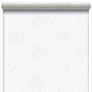 Film polypro Nuit rouge/argent 40µ 0.80x120m