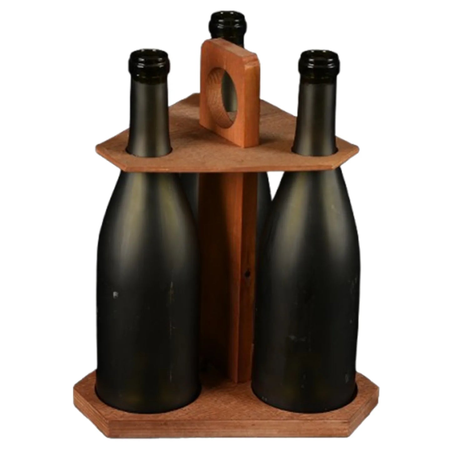 Carrousel Ottavio bois 3 bouteilles 75cl, Twist