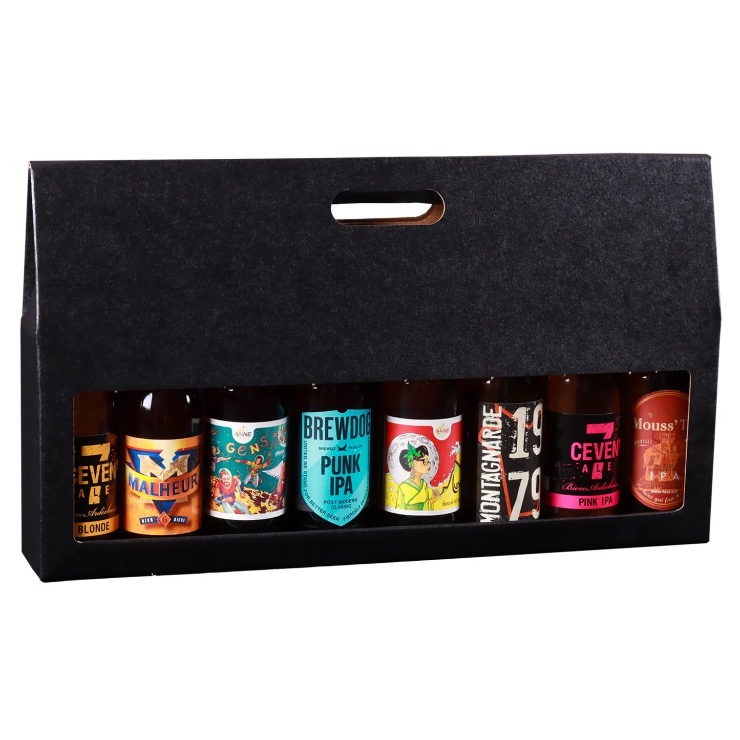 Valisette Buffalo carton kraft 8 bières 33cl (long neck)