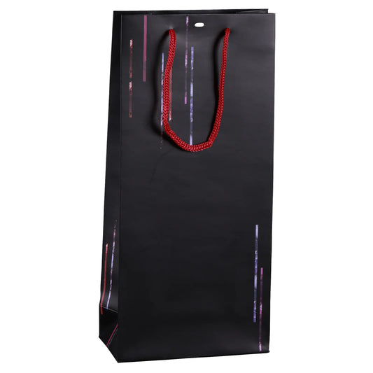 Sac Los Angeles papier 2 bouteilles
