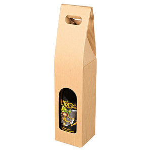 Valisette Rome carton cannelure 1 bouteille