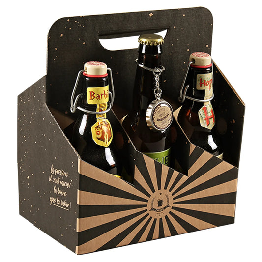 San Diego basket case containing 6 beers (33/50cl)