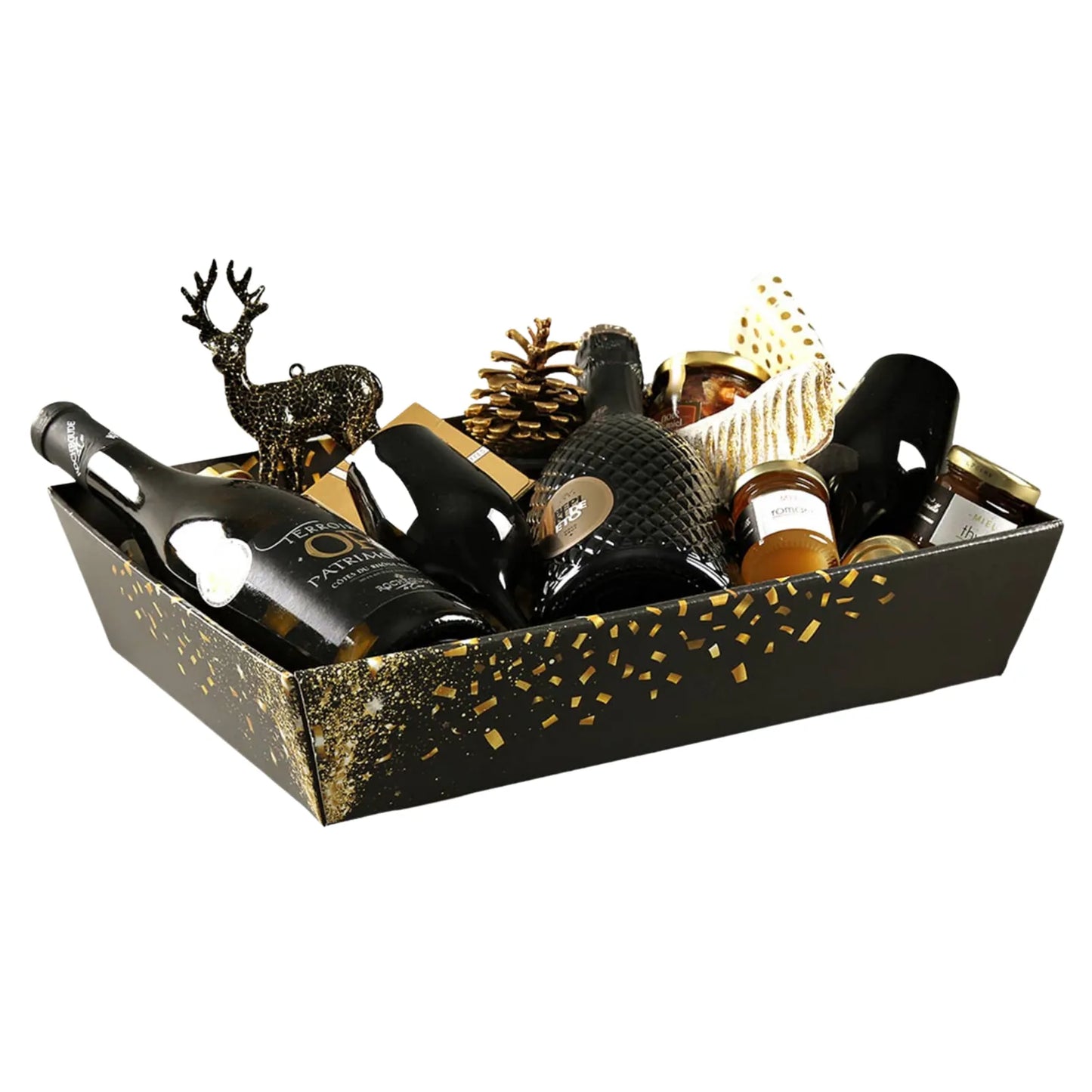 Petra cardboard basket 37x28x8cm