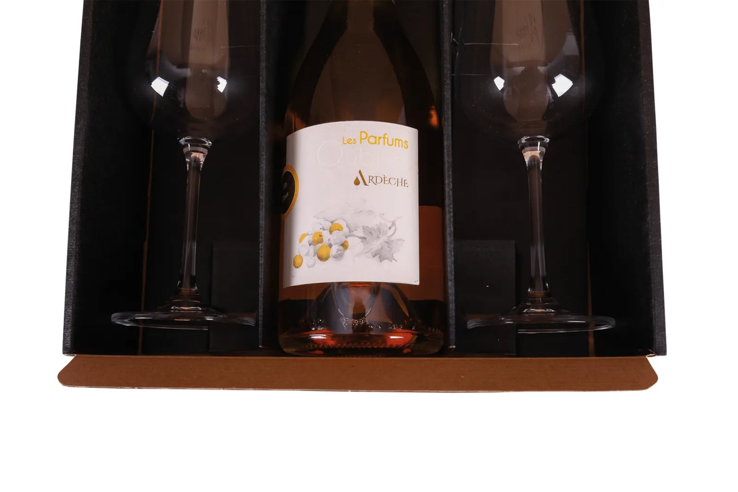 Calage Napoli carton pour coffret 3 bouteilles