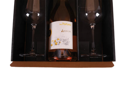 Calage Napoli carton pour coffret 3 bouteilles