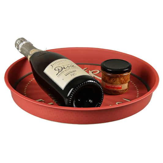 Plateau Viggo métal rond - Lapéro recrute...