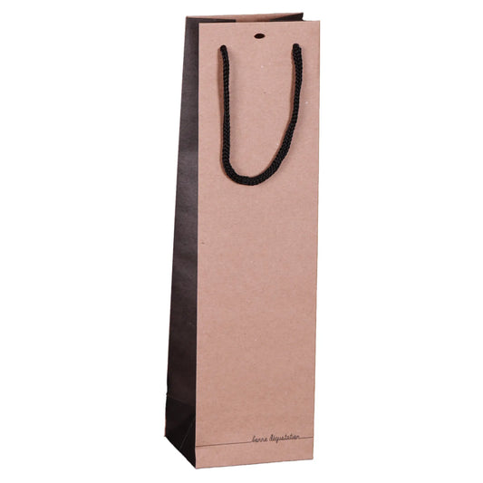 Sac Elusa papier kraft 1 bouteille