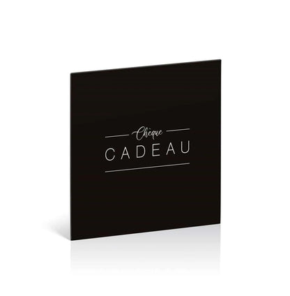 Avanti gift voucher, black, 12.5x12.5cm
