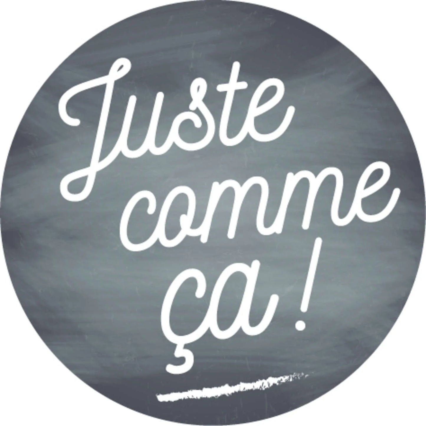 Etiquette adhésive Manhattan ronde - Juste comme ça (boîte de 500)