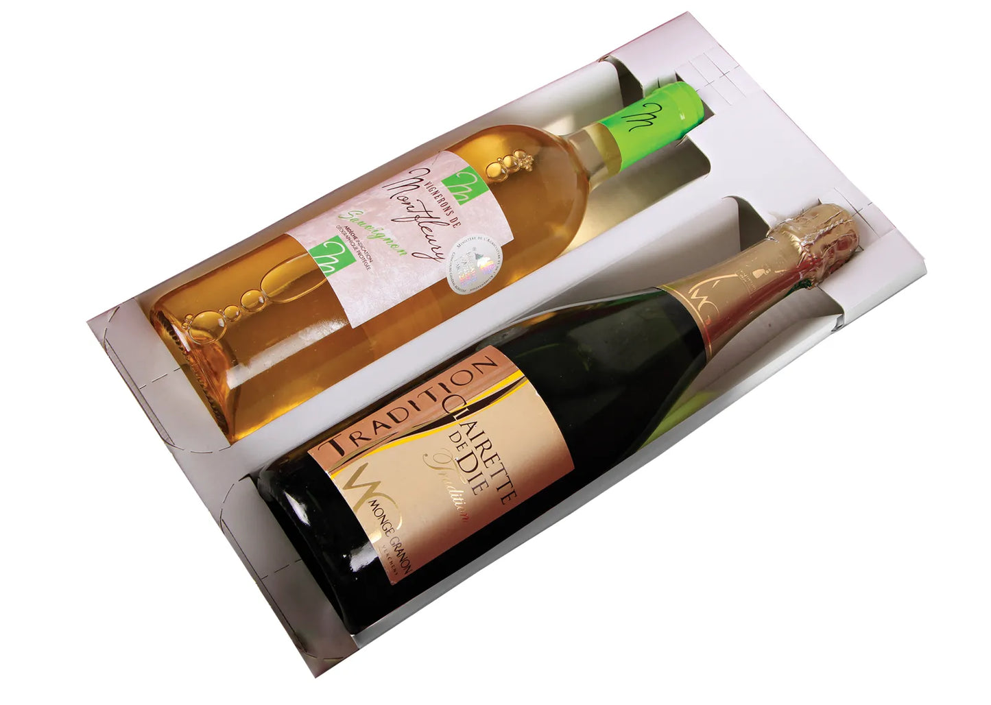 Coffret Sofia carton 2 bouteilles
