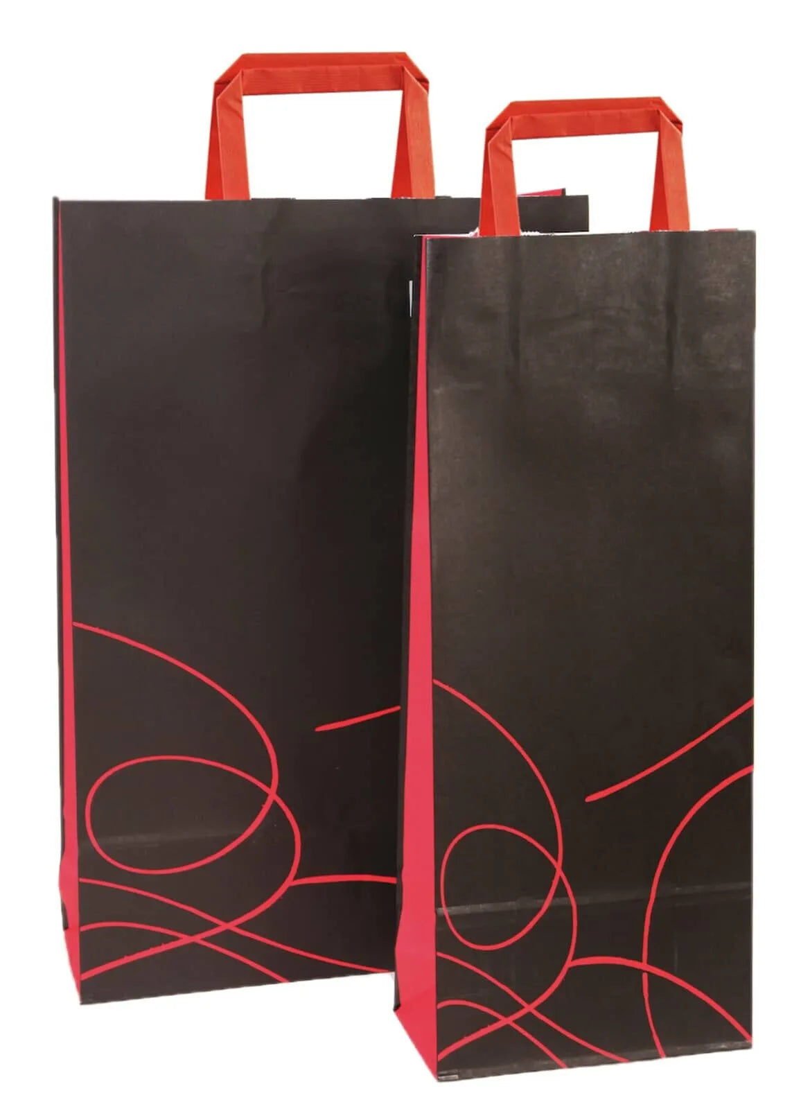 Sac Nuance papier kraft 3 bouteilles
