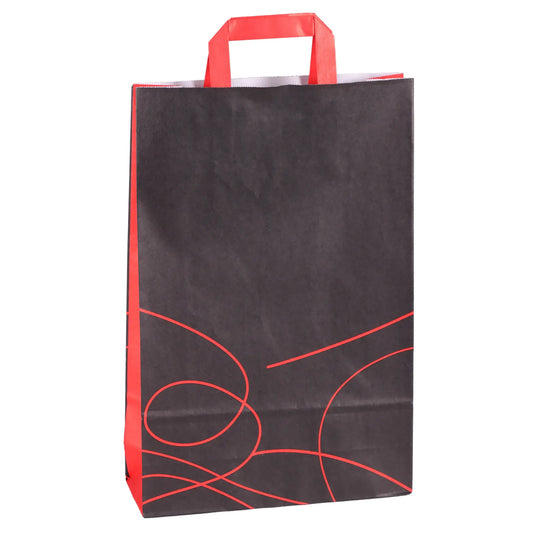 Nuance kraft paper bag for 3 bottles