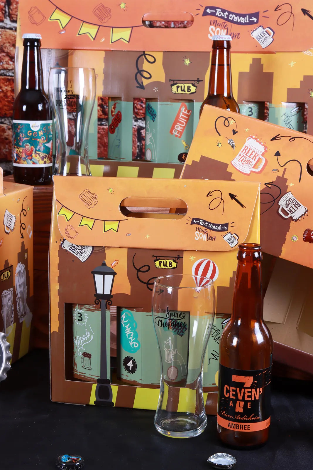 Valisette San Francisco carton 6 bières 33cl (type long neck)