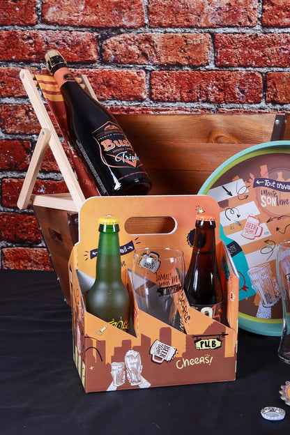 Valisette panier San Francisco carton 6 bières 33/50cl