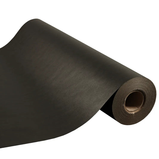 Papier cadeau Mistelle kraft recyclé noir 0.70x100ml