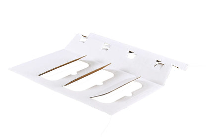 Coffret Riga carton aspect cuir 4 bouteilles